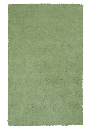 8' x 11' Polyester Spearmint Green Area Rug