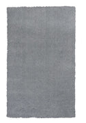 8'x11' Grey Hand Woven Indoor Shag Area Rug