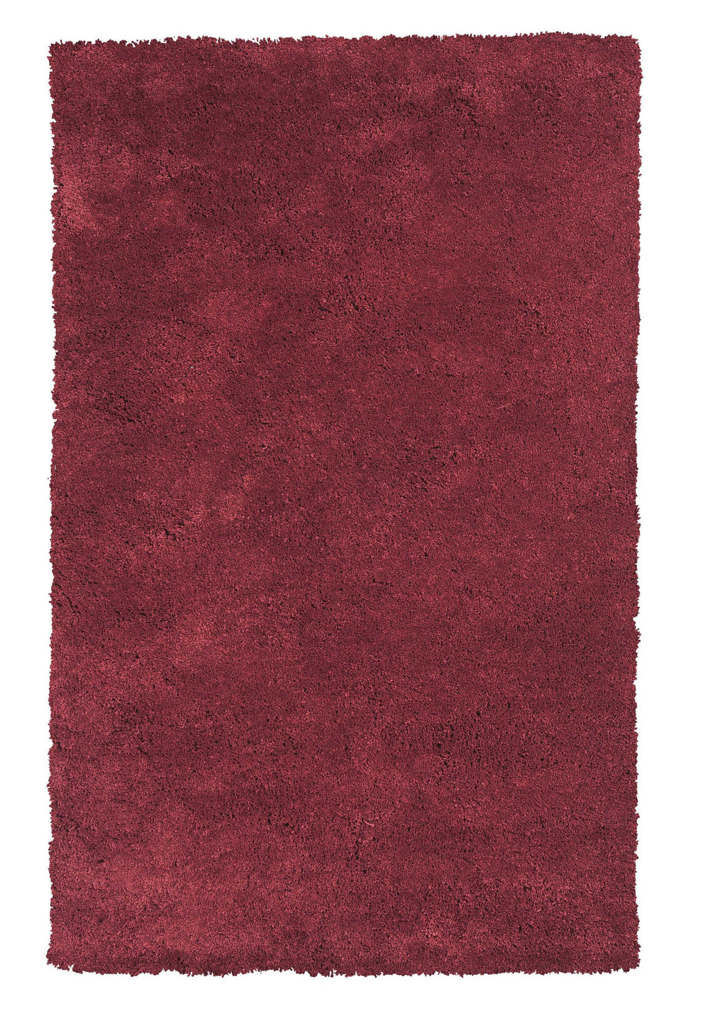 8' x 11' Polyester Red Area Rug