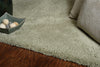 8' x 11' Polyester Sage Area Rug