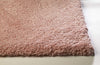 8' x 11' Polyester Rose Pink Area Rug