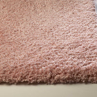 8' x 11' Polyester Rose Pink Area Rug