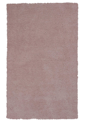 8' x 11' Polyester Rose Pink Area Rug