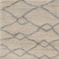 8'10" x 13'" Polypropelene Ivory-Grey Area Rug