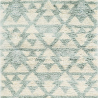 8'10" x 13'" Polypropelene Ivory-Grey Area Rug