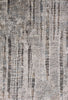 7'10"X 11'2" Viscose Silver Area Rug