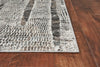 7'10"X 11'2" Viscose Silver Area Rug