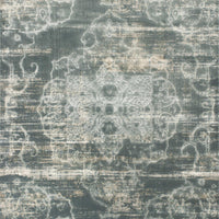 7'10" x 11'2" Polypropelene Slate Area Rug