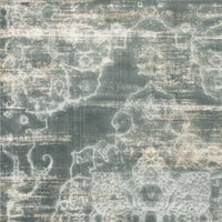 7'10" x 11'2" Polypropelene Slate Area Rug