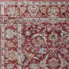 7'10" x 10'10" Polyester Red Area Rug