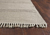 7'9" x 9'9" Wool Natural Area Rug