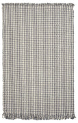 7'9" x 9'9" Wool Ivory-Grey Area Rug