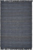 7'6" x 9'6" Jute Navy Area Rug