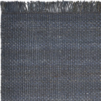 7'6" x 9'6" Jute Navy Area Rug