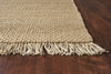 7'6" x 9'6" Jute Natural Area Rug