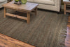 7'6" x 9'6" Jute Slate Area Rug