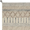 6' x 9' Polyester Greige Area Rug