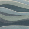 8' x 10' 6" Wool Ocean Area Rug