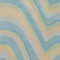 8' x 10'6" Wool Ocean Area Rug