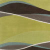 8' x 10'6" Wool Lime-Mocha Area Rug