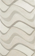 8' x 10'6" Wool Ivory Area Rug