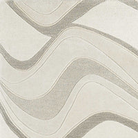 8' x 10'6" Wool Ivory Area Rug