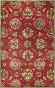 8' x 10' 6" Wool Red Area Rug