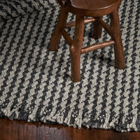 8'6" x 11'6" Wool Grey Area Rug