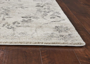 8'10" x 13' Polypropelene Grey Area Rug