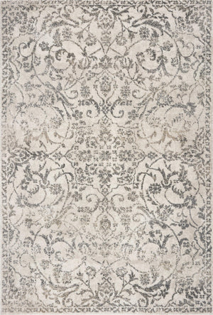 8'10" x 13' Polypropelene Ivory Area Rug