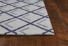 8'6" x 11'6" Wool Iron-Smoke Area Rug