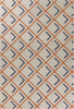 8'6" x 11'6" Wool Tangerine-Indigo Area Rug