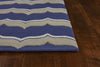 8'6" x 11'6" Wool Indigo-Pumice Area Rug