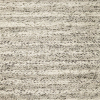 7'6" x 9'6" Wool Grey Area Rug