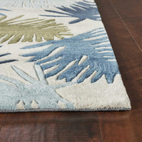 8' x 10'6" Polyester Ivory Area Rug