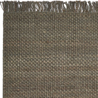 8'6" x 11'6" Jute Slate Area Rug