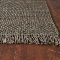 8'6" x 11'6" Jute Slate Area Rug