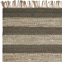 8'6" x 11'6" Jute Slate-Ivory Area Rug