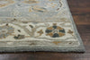 7'9" x 9'6" Wool Slate Area Rug