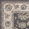 9' x 12' Polypropelene Grey-Ivory Area Rug