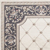 9' x 12' Polypropelene Ivory-Grey Area Rug