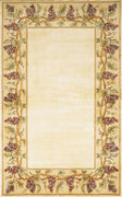 8' x 11' Wool Ivory Area Rug