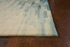 7'9" x 9'9" Wool Green Area Rug