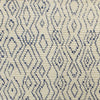 7'9" x 9'9" Wool Ivory-Blue Area Rug