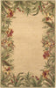 8'6" x 11'6" Wool Ivory Area Rug