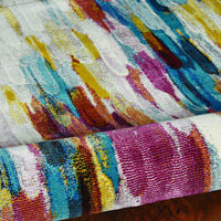 9' x 11'9" Polypropelene Multicolor Area Rug