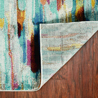 9' x 11'9" Polypropelene Multicolor Area Rug