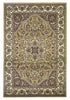 9'10" X 13'2" Polypropelene Beige-Ivory Area Rug