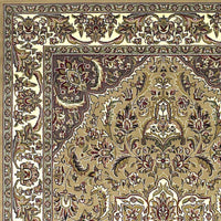 9'10" X 13'2" Polypropelene Beige-Ivory Area Rug