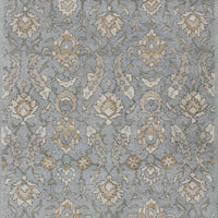 8'6" x 11'6" Wool Slate Area Rug